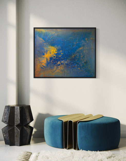 Convection | Framed Giclee Print on Canvas
